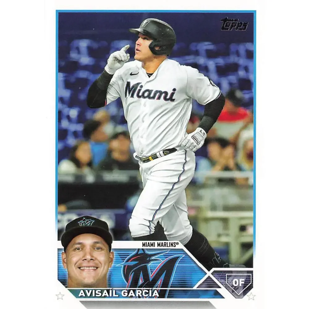 2023 Topps Avisail Garcia #606 Miami Marlins